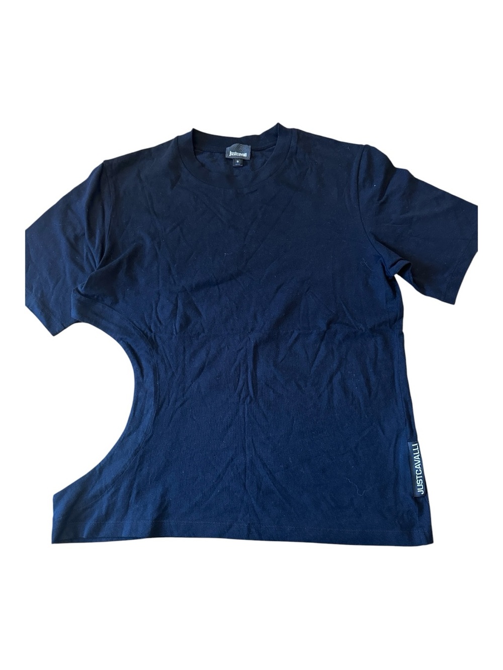JUST CAVALLI asymmetrical tshirt